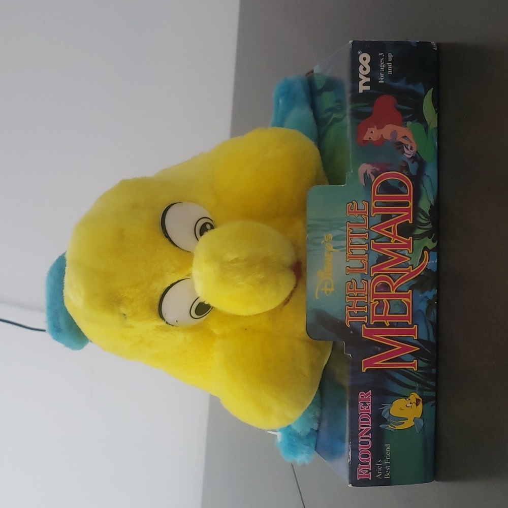Vintage Flounder Little Mermaid